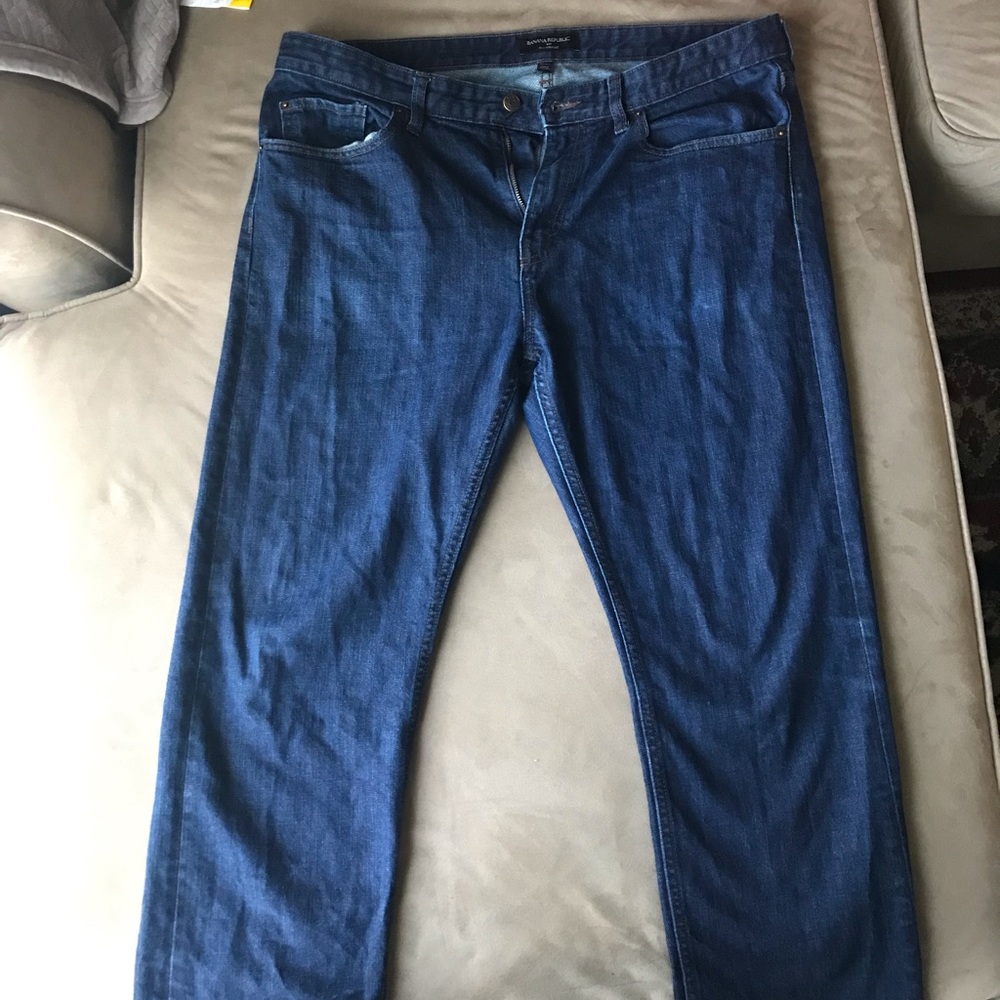 Slim straight Banana Republic  Jeans 35 x 34